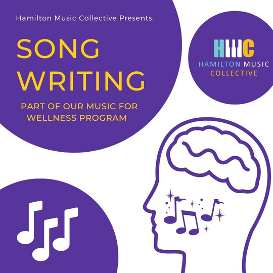 Songwriting - Part of our music for wellness program