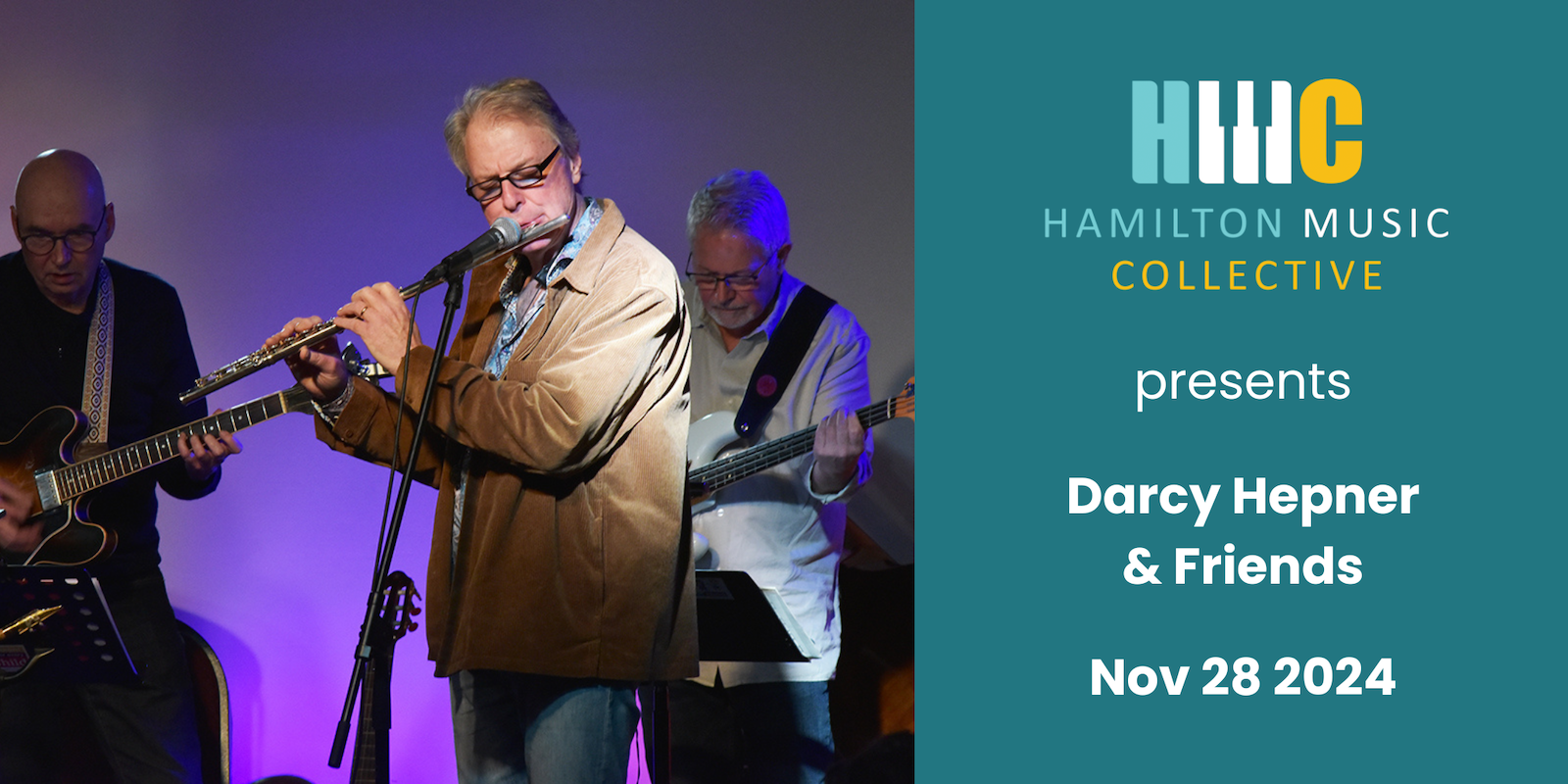 HMC PRESENTS: Darcy Hepner & Friends November 28 2024